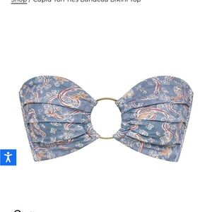 Montce Cupid Tori Ties Bandeau Bikini Set ( 170 Value on website) 🛑 🛑 🛑